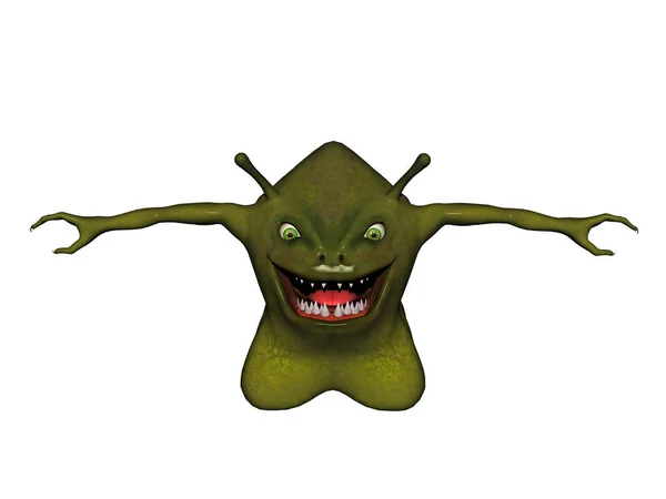 Ilustración Monstruo Personaje Dibujos Animados — Foto de Stock