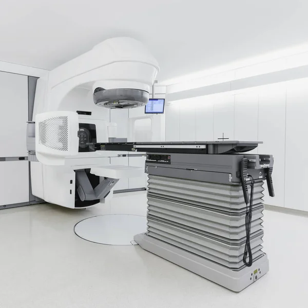 stock image medical linear accelerator in therapeutic oncology