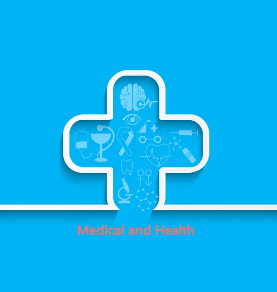 Koncepcja Medyczna Zdrowiem Opieką Zdrowotną Pielęgniarką Zębem Termometr Pigułki Ikona — Zdjęcie stockowe