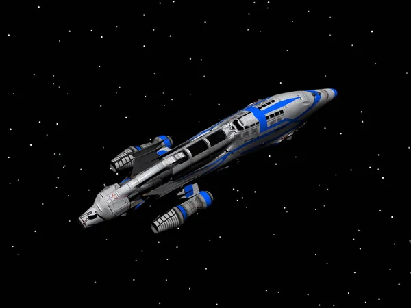 Galaxis Űrrepülőgép Űrsikló — Stock Fotó
