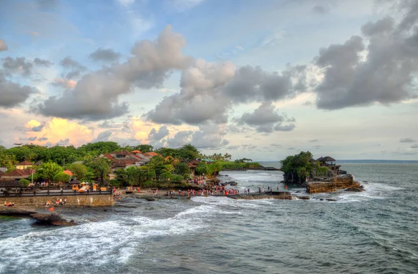 Tanah Lot Temple Tenger Bali Island Indonézia — Stock Fotó