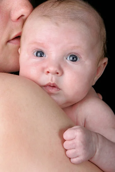 Retrato Bebé Lindo — Foto de Stock