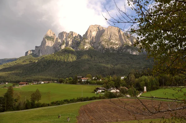 Vacaciones Alpe Siusi — Foto de Stock