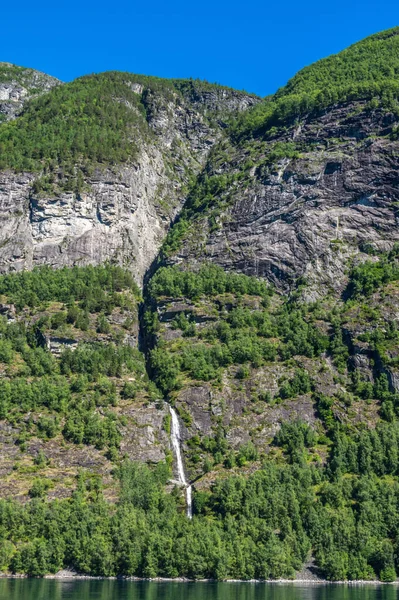 Vista Naturaleza Escandinavia Una Subregión Norte Europa — Foto de Stock