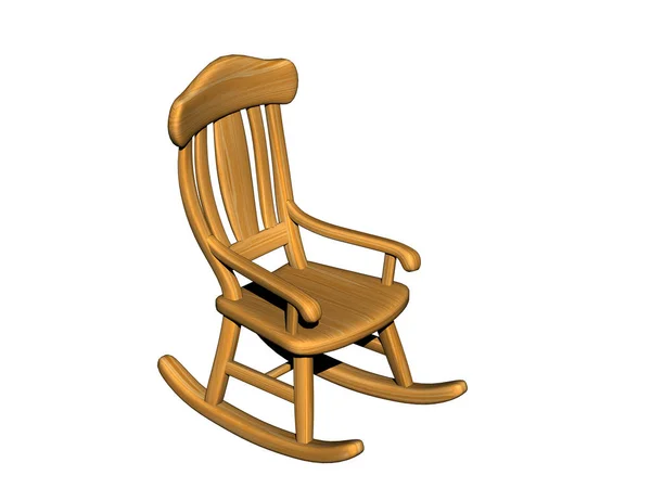 Rocking Chair Seating Furniture — Stock Photo, Image