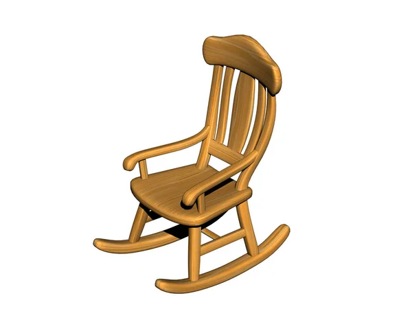 Sallanan Sandalye Oturma Mobilyası — Stok fotoğraf