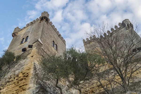 Κάστρο Del Rio Almodovar Κόρδοβα Ισπανία — Φωτογραφία Αρχείου