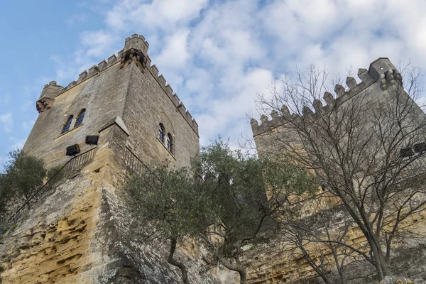 Almodóvar Del Río Slott Cordoba Spanien — Stockfoto