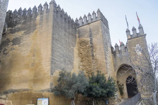 阿尔莫多瓦德尔里奥城堡 科尔多瓦西班牙 — 图库照片