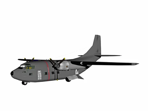 Flygplan Militär Transport — Stockfoto