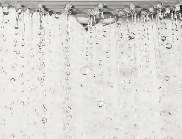 Gotas Lluvia Superficie Del Agua —  Fotos de Stock