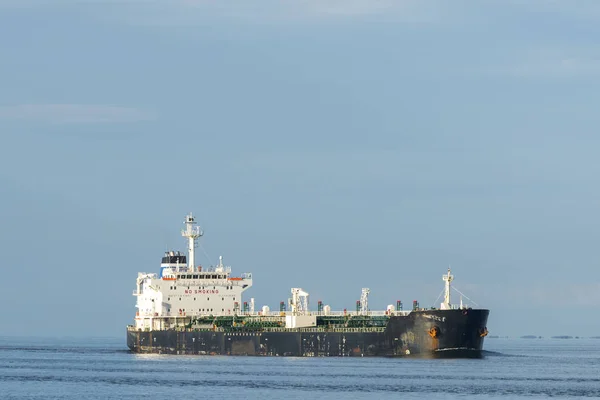 Funen Adası Açıklarındaki Baltık Denizi Nde Tankerler — Stok fotoğraf