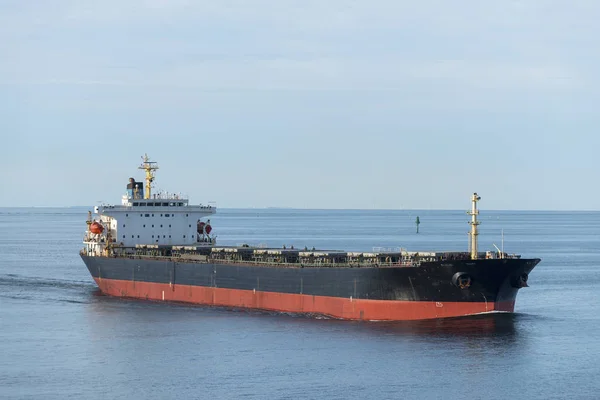 Tankfartyg Det Baltiska Havet Utanför Funen — Stockfoto