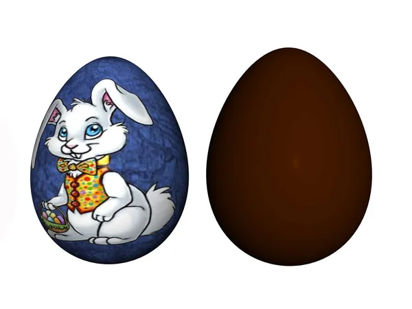Tło Wakacje Wielkanoc Jaja — Zdjęcie stockowe