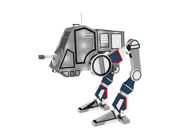Walking Robot Automatic Machine — Stock Photo, Image