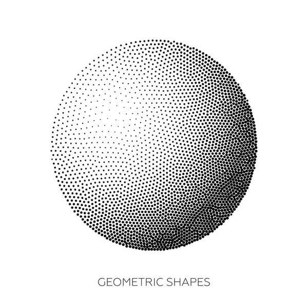 Ισομετρική Αφηρημένη Γεωμετρικά Στοιχεία Σχεδιασμού Συναρμολογούνται Από Ένα Σύνολο Σημείων — Φωτογραφία Αρχείου