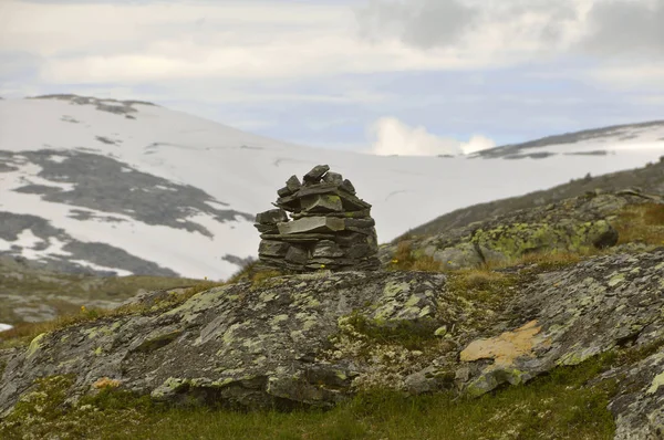 Imagens Sognefjell 1440M Entre Lom Sognefjord R55 — Fotografia de Stock