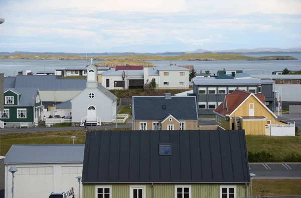 Stykkisholmur Iceland Vesturland Snaefellsnes Localização Assentamento Mais Próximo West Iceland — Fotografia de Stock