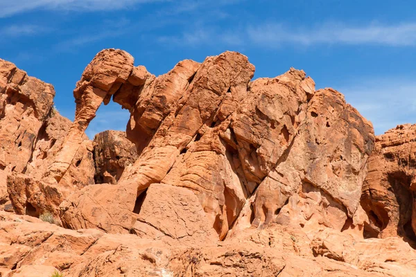 Elephant Rock Valley Fire State Park Nevada Usa — Stockfoto