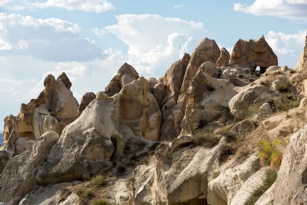 Rock Formations Goreme National Park Cappadocia Turkey — Stock Photo, Image