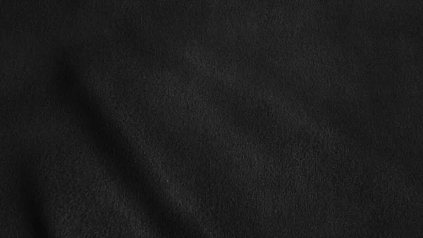 Бесшовная Петля Подробной Черной Текстурой Ткани — стоковое фото