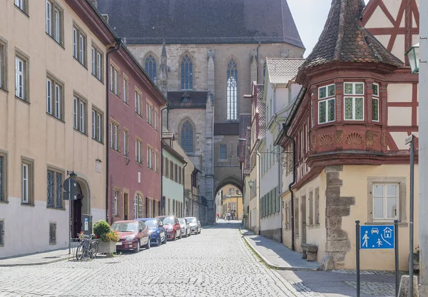 Miasto U200B U200Bview Rothenburg Der Tauber Miasto Środkowej Frankonii Bawarii — Zdjęcie stockowe