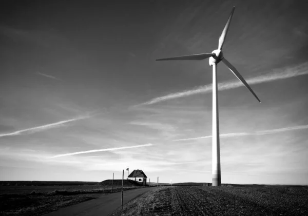 Rüzgar Enerjisi Türbini Rüzgar Gücü — Stok fotoğraf