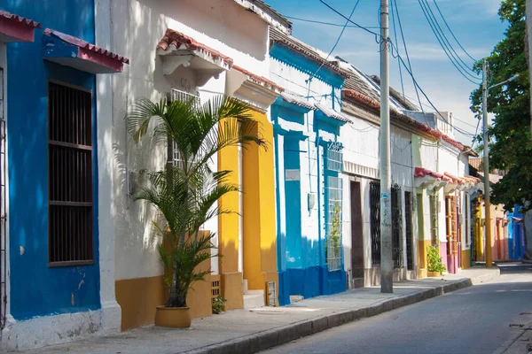 Ulica Cartagena Indias — Zdjęcie stockowe