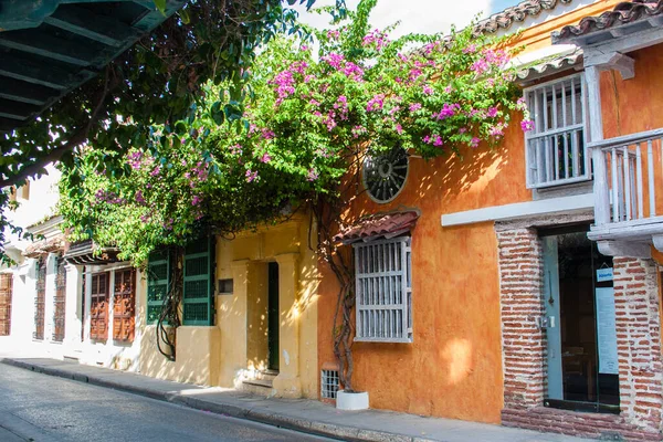 Street Cartagena Indias — Stock Photo, Image