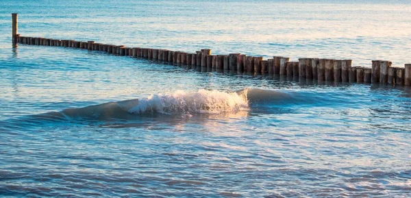 Dans Mer Baltique Près Kellenhusen — Photo