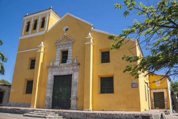 Kościół Trójcy Cartagena Indias — Zdjęcie stockowe