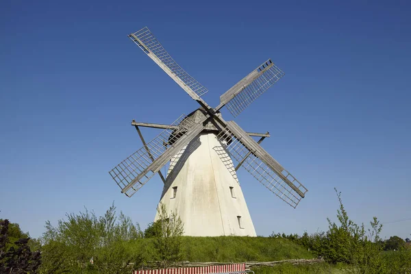 Molino Viento Grossenheerse Petershagen Frente Cielo Azul Parte Westphalia Mill —  Fotos de Stock