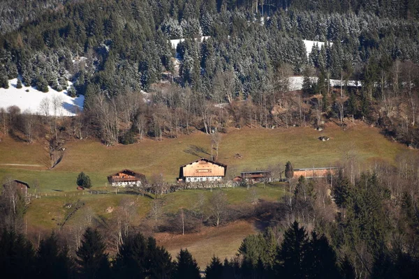 Blick Auf Die Berge — Stockfoto