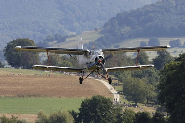 Antonov Leteckém Setkání Hahnweide Dne 2016 — Stock fotografie