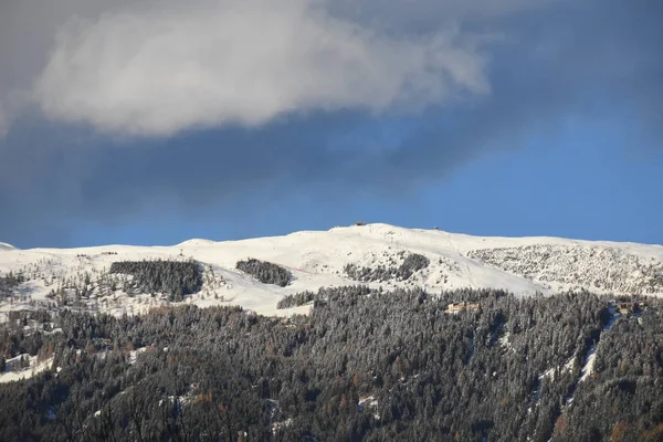 Zettersfeld Skipiste Piste Winter Lift Skilift Schnee Frost — Stockfoto