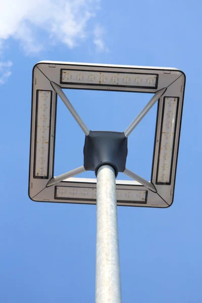 Street Lamp Blue Sky Background — Stock Photo, Image