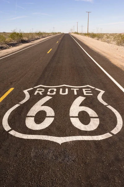 Ruta Histórica Carretera Todavía Sobrevive Suroeste — Foto de Stock