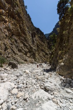 Samaria Gorge. Crete. Greece. clipart