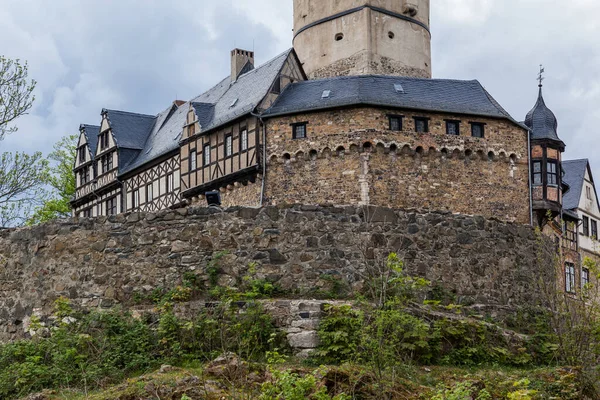 Castillo Falkenstein Harz — Foto de Stock