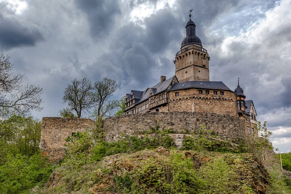 Castillo Falkenstein Harz — Foto de Stock