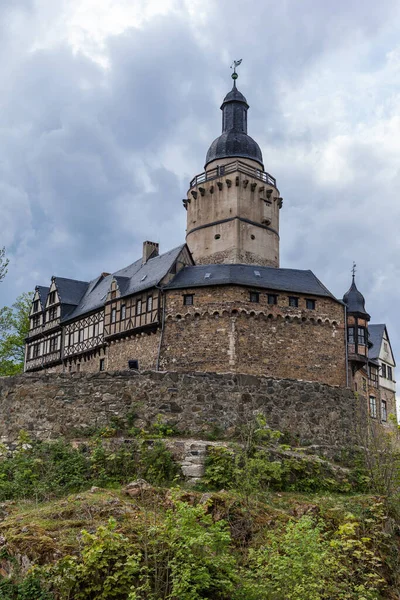 Slott Falkenstein Harz — Stockfoto