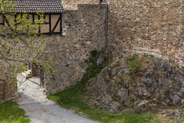 Harz Daki Falkenstein Şatosu — Stok fotoğraf