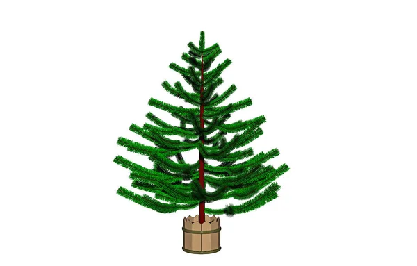 Weihnachtsbaum Verkaufsstand — Stockfoto