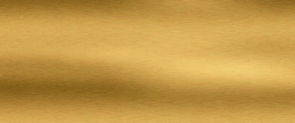panorama metal brushed texture background in gold