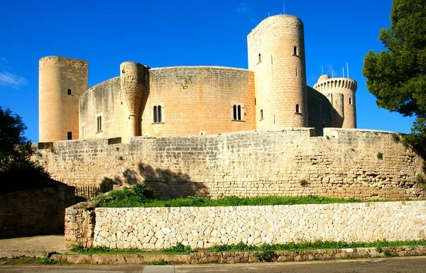 Vista Panorámica Hermosa Arquitectura Medieval Fortaleza — Foto de Stock