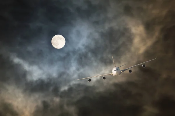 Місяць Небі Нічний Час Місяць — стокове фото