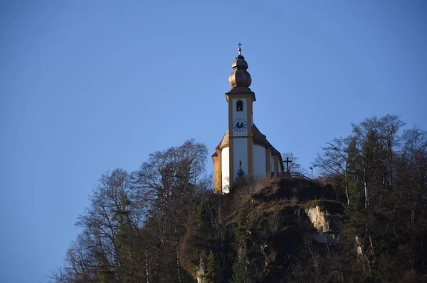 Vue Panoramique Vieille Église — Photo