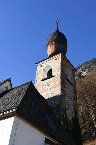 Schneizlreuth Templom Maria Hilf Felső Bajor Torony Templom Torony Berchtesgadener — Stock Fotó