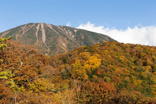 Outono Monte Nantai Nikko — Fotografia de Stock