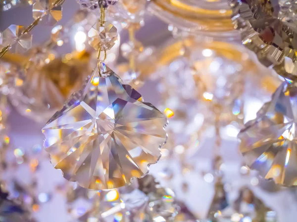 Twinkle Twinkle Candelier Cristal Habitación —  Fotos de Stock